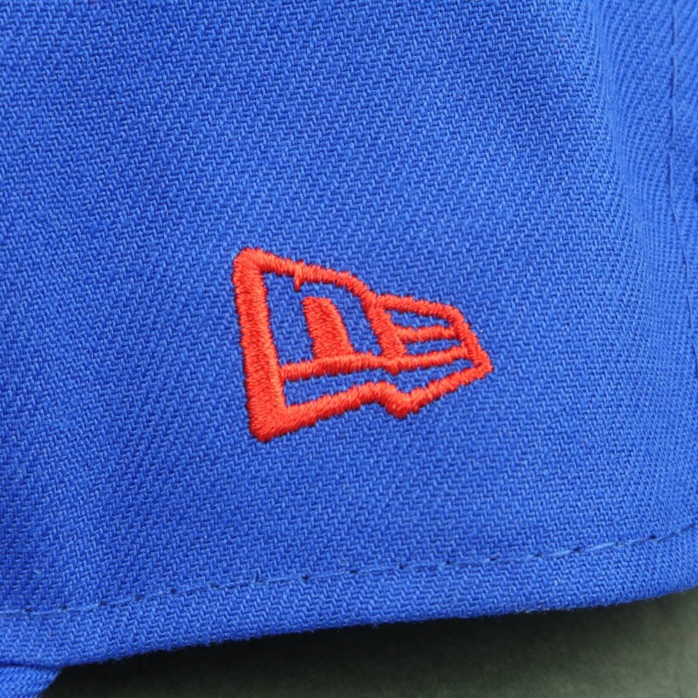 New Era Detroit Pistons Blue Back Half 59FIFTY Fitted Cap Hat Size 7 7/8 - Picture 10 of 16